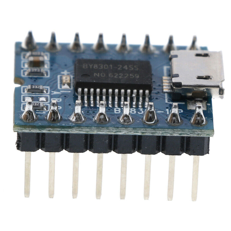 BY8301-16P SSOP2 MP3 aduio serial voice SPI FLASH module 3W amplifier micro  Gk