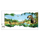 Dinosaur Garden Wall Decals Baby Nursery Kids Bedroom Stickers Art Decor