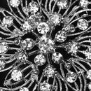 Shining Rhinestone Flower Bridal Wedding Party Brooch Pin K1I2