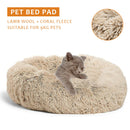 Pet Fleece Beds Kennel Doghouse Cat Nest Soft Baby Playmat Puppy Cushions A