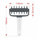 Pizza Cookies Baking Tools DIY Plastic Dough Roller Pastry Needle Wheels C Nw