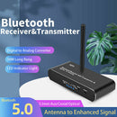 Wireless Bluetooth 5.0 Audio Adapter Receiver Digital To Analog Audio Conver_kz