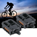 Double Folding Bike Pedals Folders Cycle Commuting Bicycle Pedals 9/16" Black