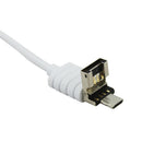 2 in 1 USB3.0 4 OTG HUB+Dock Splitter Adapter for Smart Phone and Computer