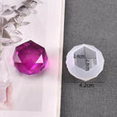 4 Pieces DIY Large Diamond Pendant Charms Crystal Silicone Mold Mould for