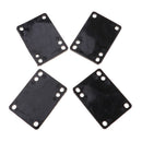 Set of 4 Skateboard Riser Pads Longboard Rise Pad, Soft Longboards Shockpads,