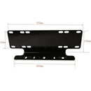1Pcs Front Bumper License Plate Mounting Bracket for Truck Off-Road SUV 4X4 Q7W5