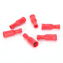 100x male & female red insulated bullet connector terminals 22-16awg wire Set Z