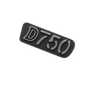 For  D750 Name Plate Front Name Cover Camera Replacement Repair Part