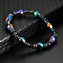 Magnetic Bracelet Beads Hematite Stone Therapy Health Care Magnet Hematite Beads
