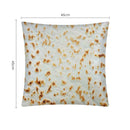 Snack Tortilla Pattern Linen Pillowcase Square Pillow Cover for Home (6)