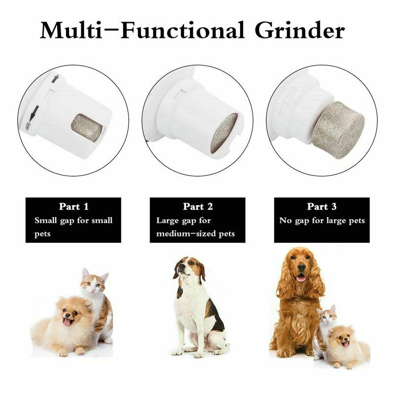 Pet Nail Grinder Dog Nail Clipper Trimmer,Gentle Paws Premium Electric Nail