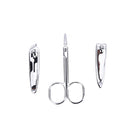 7pcs Nail Care Cutter Cuticle Clipper Manicure Pedicure Kit Case Gift Set OZ