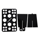 26holes Makeup Brush Drying Rack Brush Holder Cosmetics Makeup Tools Black