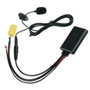 Car Audio Cable Adapters AUX IN Music Bluetooth MIC For Mercedes SMAR L0Z2