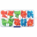 40 Pieces Multi-Colored Needle Point Stoppers Needle Point Protectors Needl S7K7