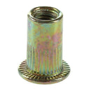 20 Pieces Steel Rivet Nut Rivet Insert M4 x 11 mm x 6 mm F9Y7