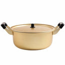 Creative Golden Stockpot Nonstick Salad Instant Noodle Bowl Kitchen Cooking