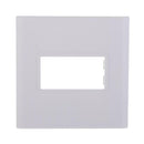 Screwless Wall Plate Outlet Cover 1 Gang Standard Size Compatible Switch etc
