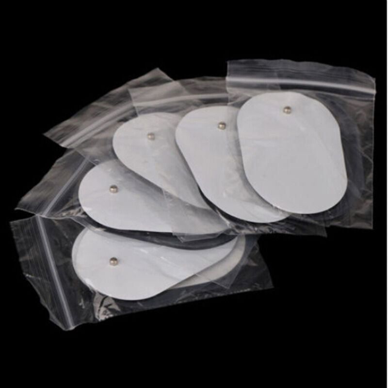 10x Replacement Pads for Massagers/Tens Units Electrode Pads Silicone + Gel  JR