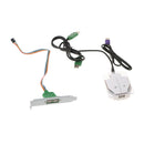 Desktop Computer Case Power Supply on/off Reset Button Switch w/ USB Port