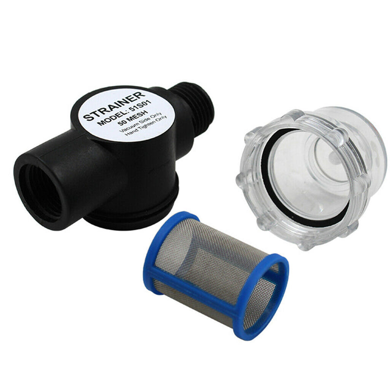 1 Pieces 1/2" Twist-On Pipe Strainer | Moto (Marine) Freshwater Water Pump