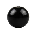 Black 8 Billiard Round M12*1.25 Car Gear Shift Knob and M10x1.25 Nut Insert