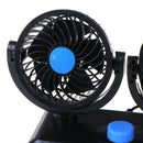 12V Universal USB Dual Head Car Cooling Fan Truck Auto Cooling Coo OZ