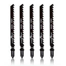 5x T144D 100mm Reciprocating Jig Saw Blade Steel for Wood Board Plastic Cutting