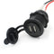 12V Dual USB Car Lighter Socket Splitter Charger Plug Adapter Power