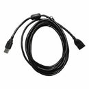 Black 10FT USB 2.0 Extension Cable Type A Female to A Male Cable Black
