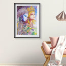 5D DIY Special Shaped Diamond Painting Beauty Cross Stitch Mosaic Kit Decor