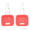 Heavy Equipment Ignition Keys for Hitachi H800 Red Excavator Key Switch Parts FT