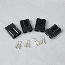 4pcs Battery Quick Connector Kit 50A600V Plug Connect Disconnect Winch Trailer