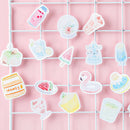 46pcs Juice Cake Watermelon DIY Diary Stickers Lables Gifts Packaging DecorA_3C