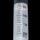 200ml Large Capacity Syringe Reusable Pump Oil Measuring with 1m Silicone Tub OZ