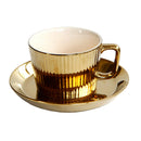 Gilded Tea / Coffee Cup And Saucer, Coffee Cup In