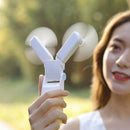 Mini Portable Handheld Fan Rechargeable Personal Travel Fan Battery Operate
