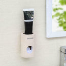 Wall Mounted Tooth Brush Holder Automatic Squeezer Toothpaste Dispenser 201 Y4Y8