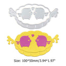 Metal Cutting Dies Stencils for DIY Scrapbooking Photo Album Cute Pig Card