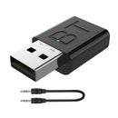 2-in-1 USB Bluetooth 5.0 Wireless Audio Adapter Transmitter And Receiver