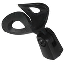 Microphone Clip Holder Black for Stands Desk, Mic Accessory