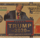2020 Donald Trump Re-Election President Dollar Bill Banknote Keep America Gre_