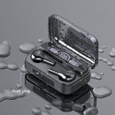Wireless Bluetooth Earphones Music Sport TWS Handsfree Waterproof Headphone A