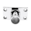 Boat Hand Rail Fittings - 90 Degree 7/8" Rectangular Base - Stainless Steel