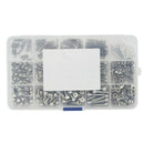 480pcs Hex Socket Head Cap Screws Nut Kit Set M2 M3 M4 Stainless Steel For  C2Q3
