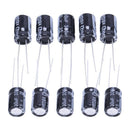 10 x 330uF 25V 105C Radial Electrolytic Capacitor 8x12mm O5X1