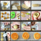 16 pcs/set Manual Mooncake Mould Fudge Cookie Cake Mould Squeezer