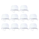 10x Clear Transparent Reusable Mouth Shield Cover Guard for Kitchen Hotel