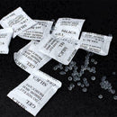 100 Packs Non Toxic Silica Gel Desiccant Moisture Absorber Dehumidifier Hot P1C0